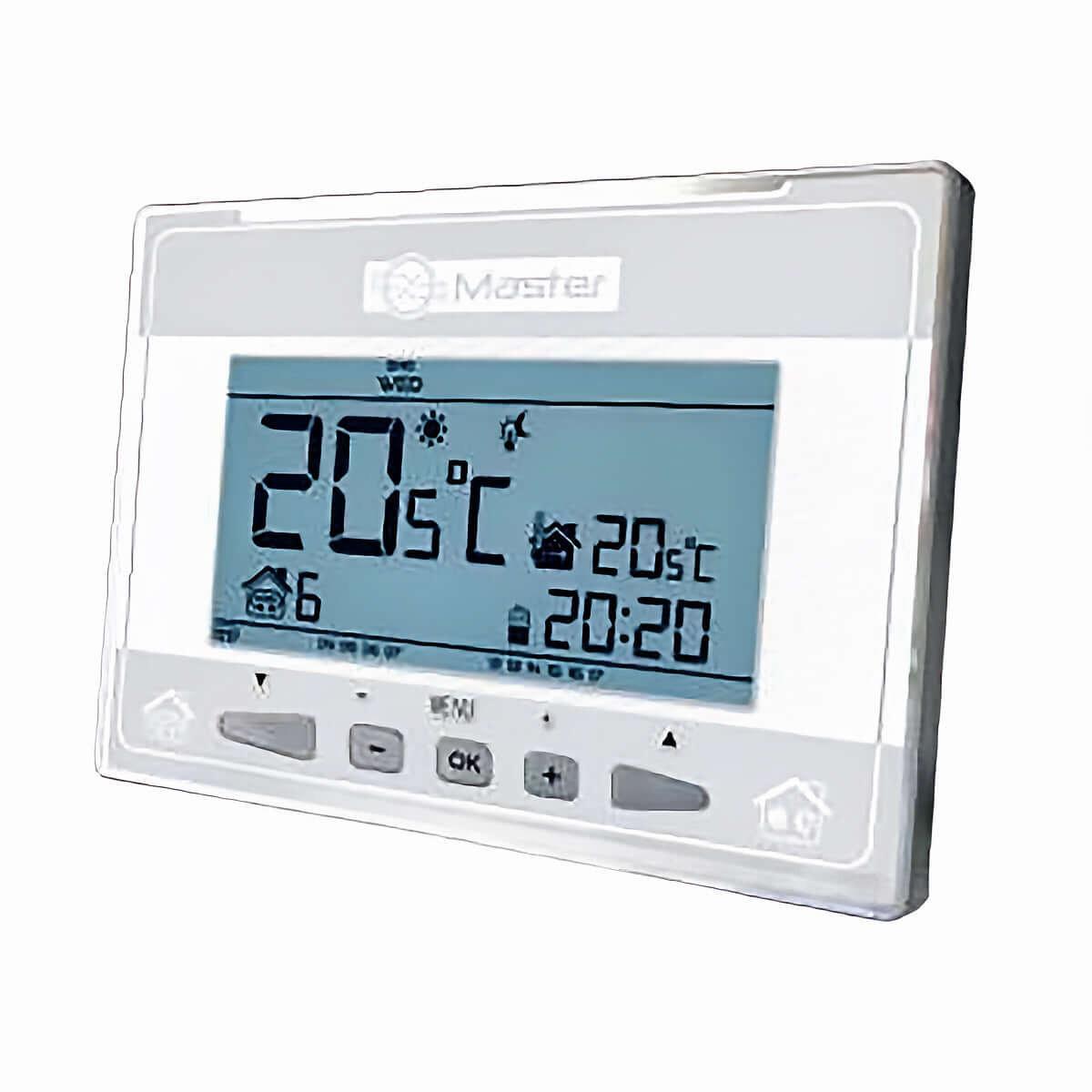 EU-290 Aufputz Zimmerregler mit Hintergrundbeleuchtung Raumthermostat Digital.