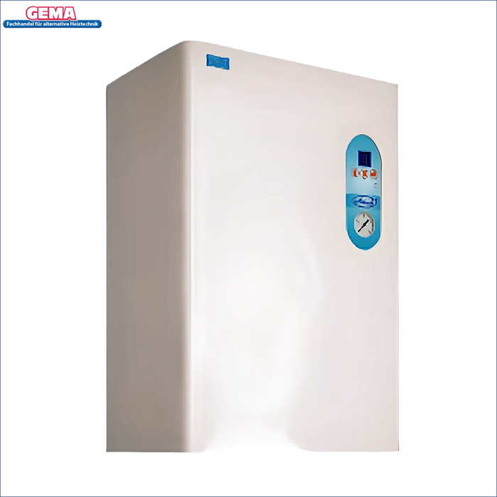Weißer wandmontierter Wasserkocher für Elektrokessel ATTACK Electric Exellent 8 kW