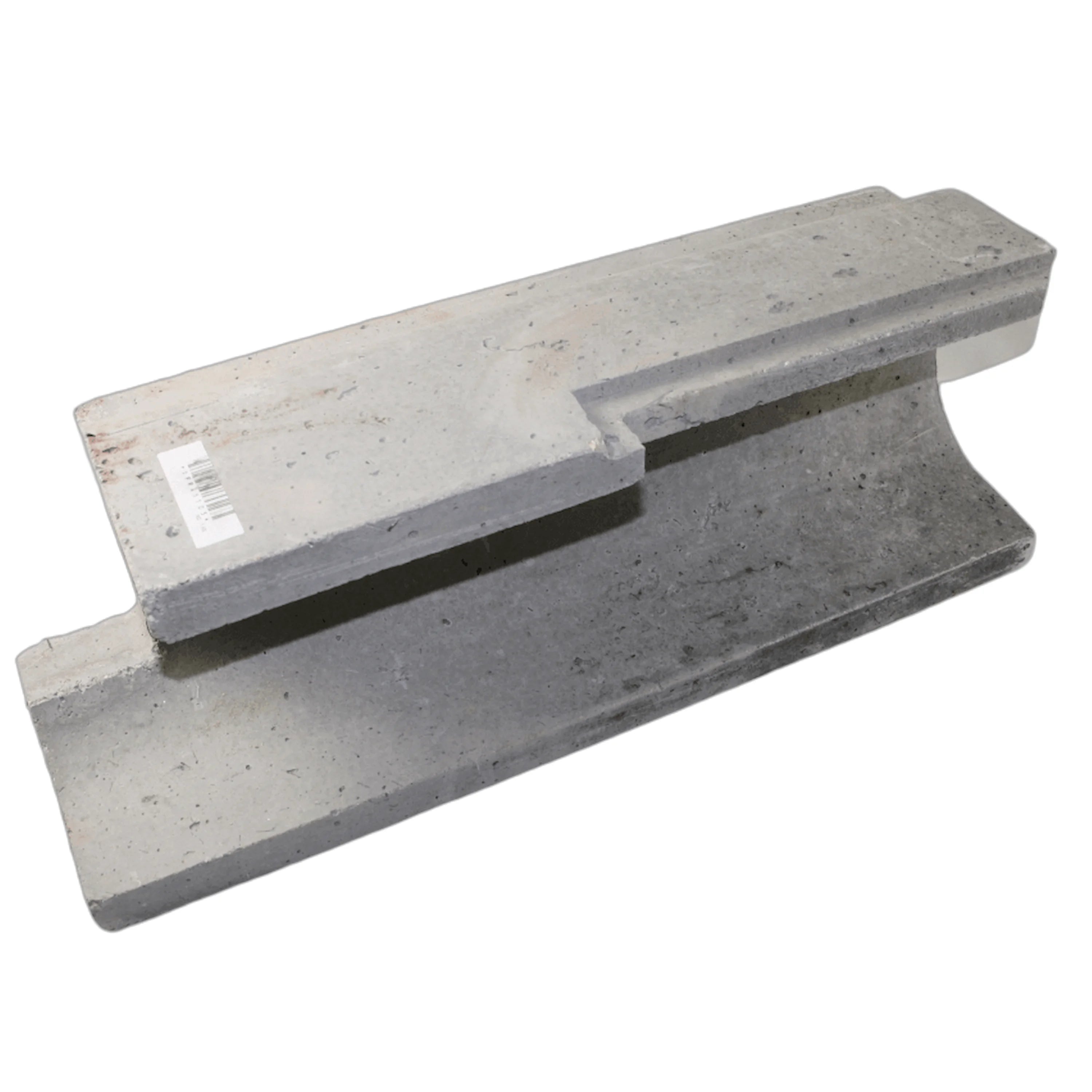 Brazing stone Attack SLX formal part for combustion chambers made of concrete