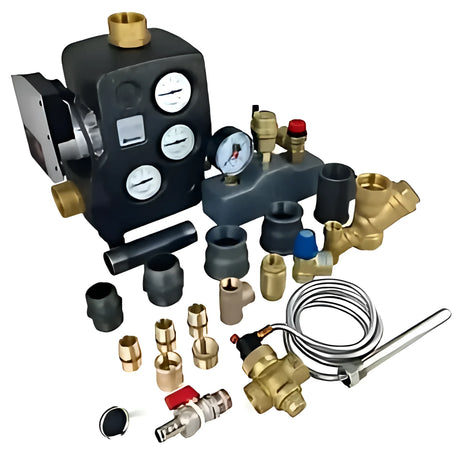 Solarpaket HP22 mit Heat Pipe-Technologie für Warmwasser und Heizung.