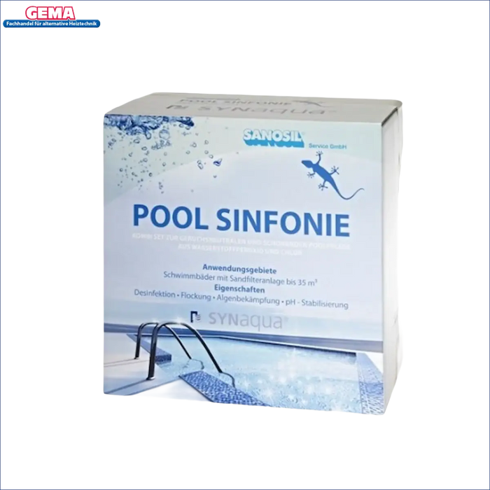 PoolSinfonie Poolwasserpflege Produkt zur Wasserbehandlung für sauberes Poolwasser