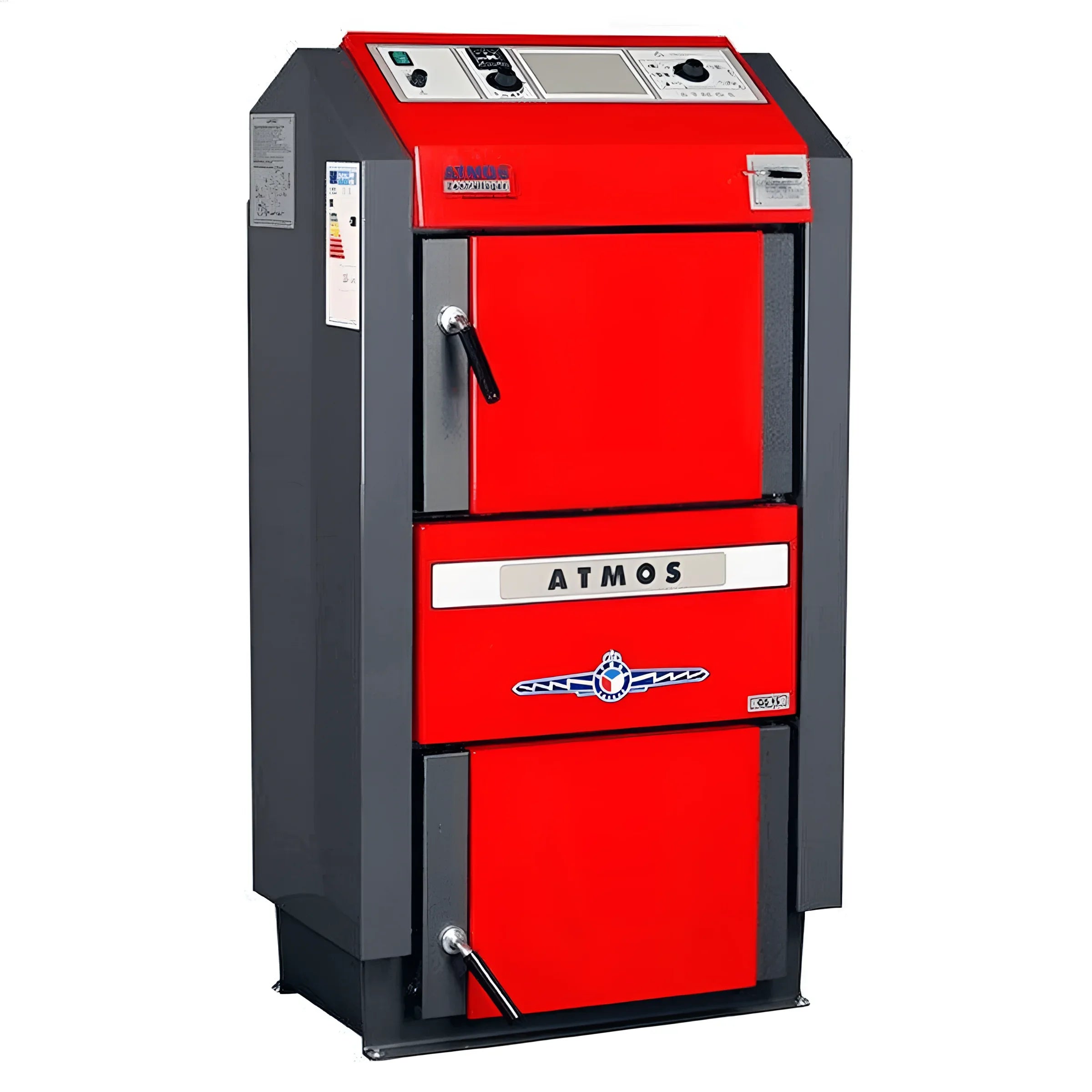 Energieeffizienz-Etikett für Heizkessel 🔥 Atmos GS 32 - max. 87,1% Wirkungsgrad, robust, effizient und umweltfreundlich 🌍.