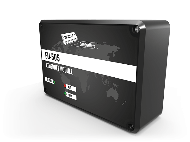 Ethernetmodul EU-505 zur Fernsteuerung kompatibler Master Tech Geräte.