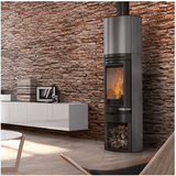 Edilkamin Tally S Evo 9,1 kW Kaminofen mit integrierter Scheibenspülung 🔥.