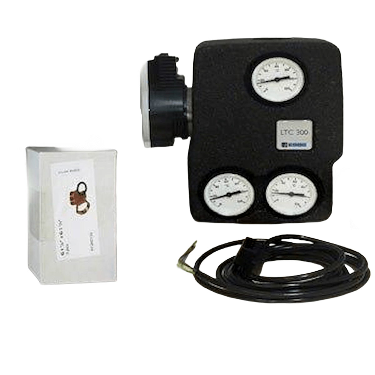 Rücklauftemperaturanhebung ESBE LTC300 mit 👀 Manometer für effiziente 🔥 Ladeventileinheit und Kesselschutz.