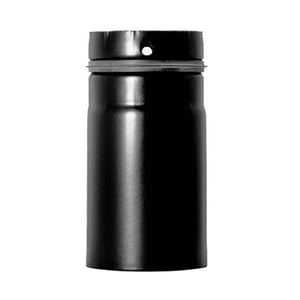 Rauchrohr für Pelletöfen, Ø 80 mm, schwarz, geeignet für Schornsteinanschluss 🔥🛠️