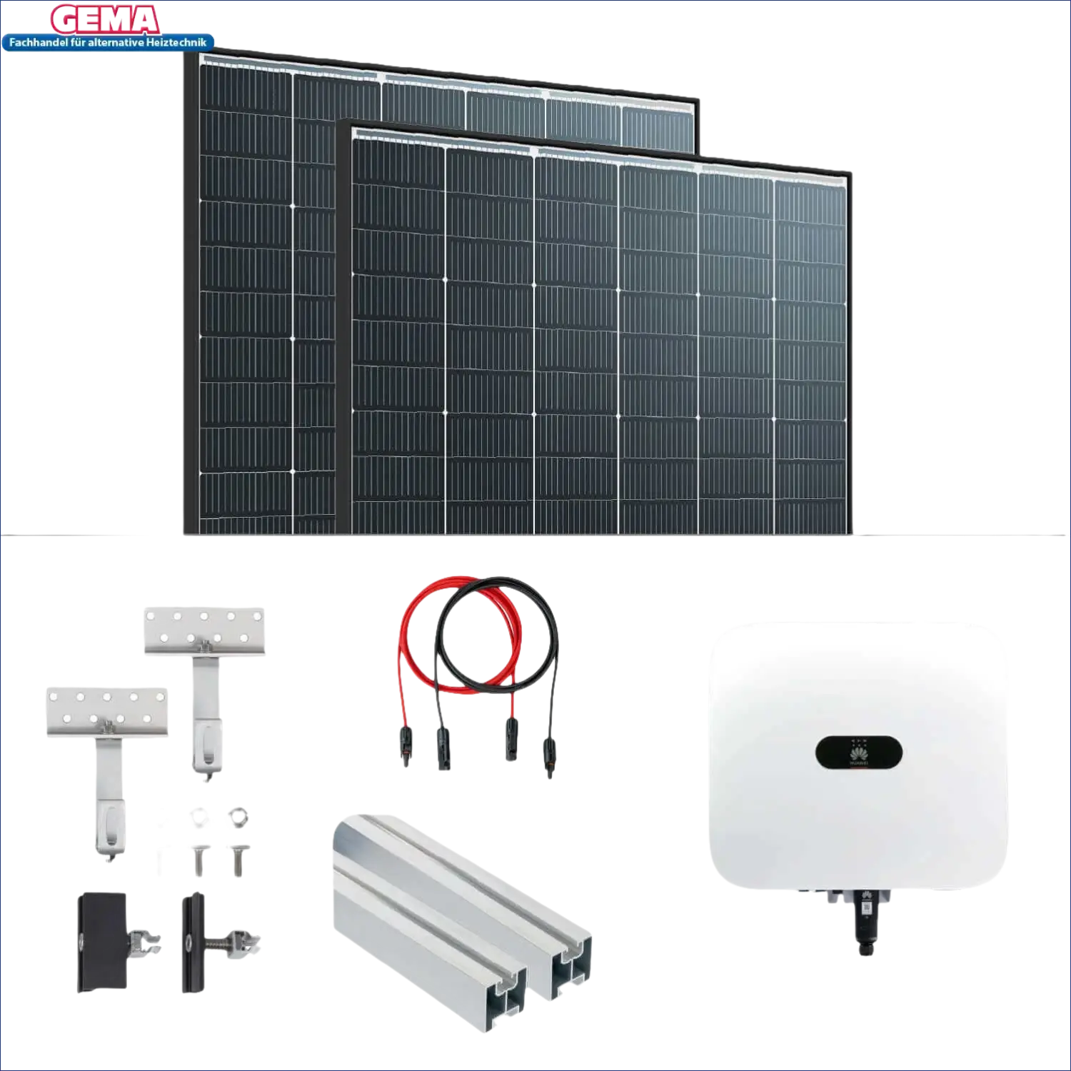 Solarpanel-Installation Kit für 6 kWp PV-Anlage mit Trina 440Wp Modulen