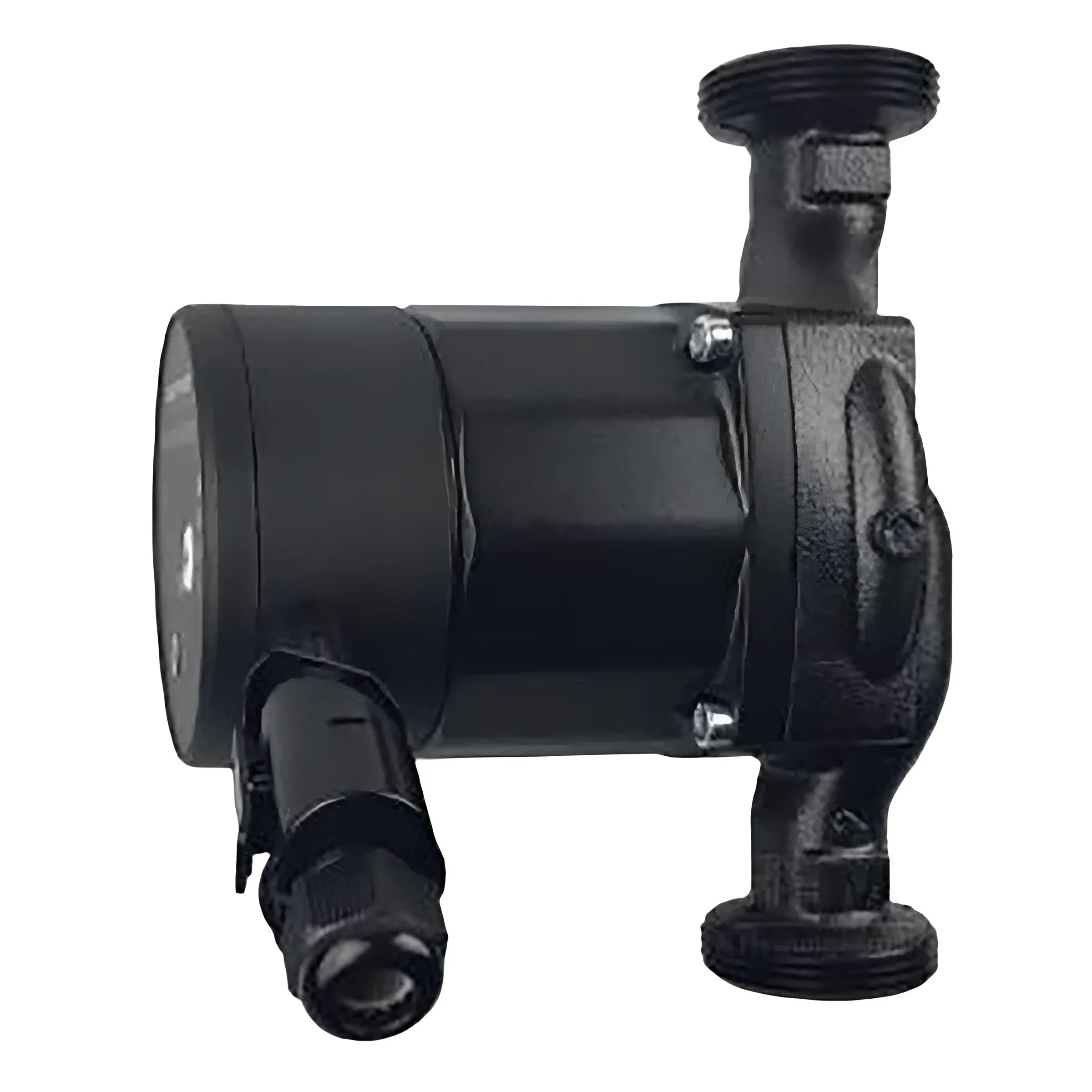 Schwarze Heizungspumpe mit Eco Flow-Technologie von DEFRO, energieeffiziente ecoflow energy heizungsumwälzpumpe