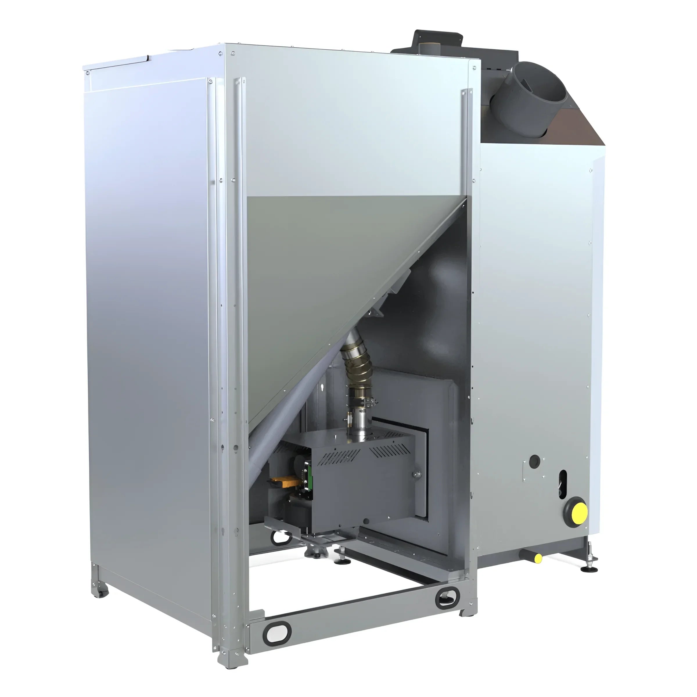 Pelletkessel Defro Komfort Ekopell 14 kW mit moderner Technologie und flexibler Betriebsoption. 🔥🌲