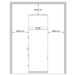 Daikin Altherma M HW 200 dimensions diagram: height >300mm, width >600mm, depth >600mm for optimal installation.