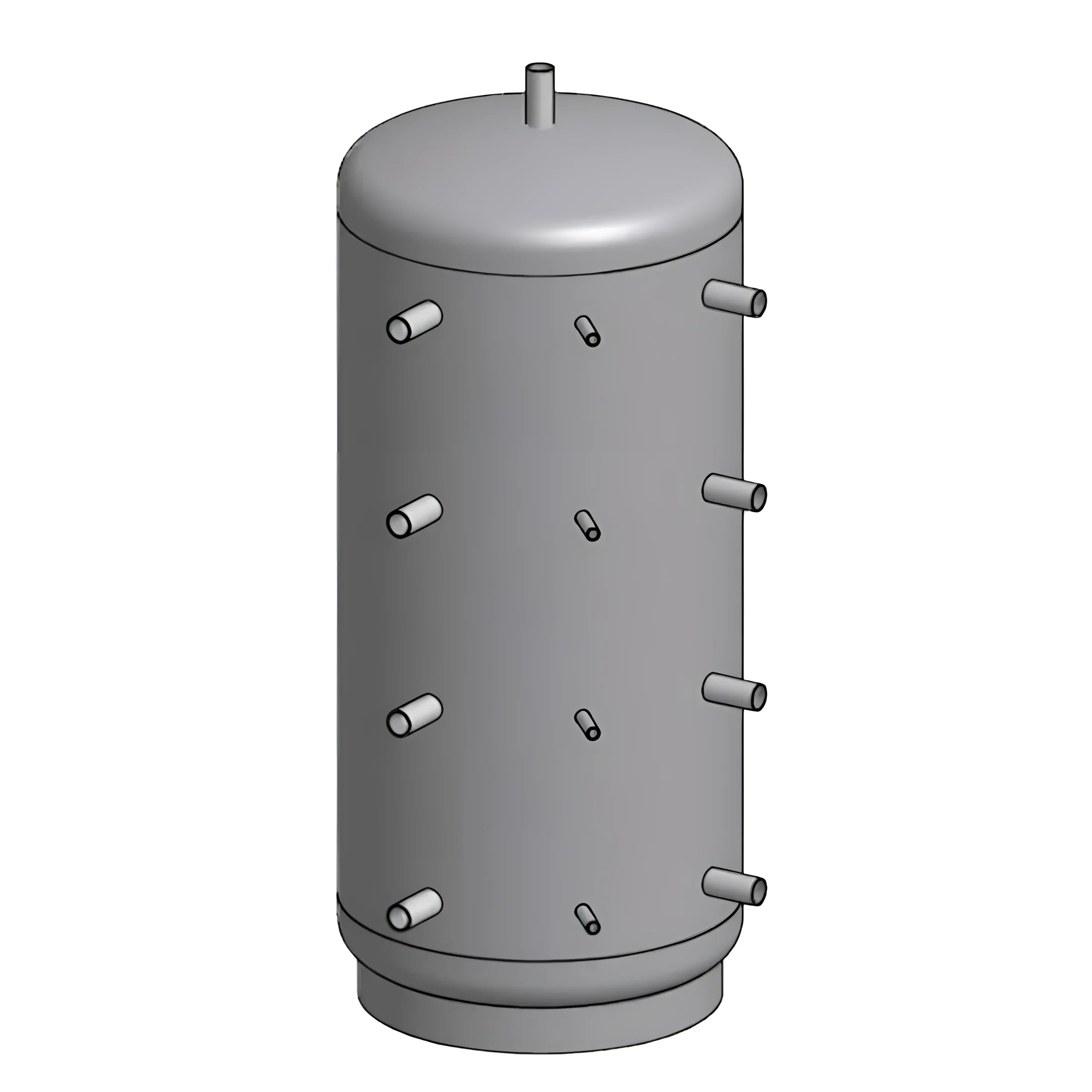 Komplettpaket Holzvergaser Attack SLX Lambda Touch 35 kW mit Pufferspeicher.
