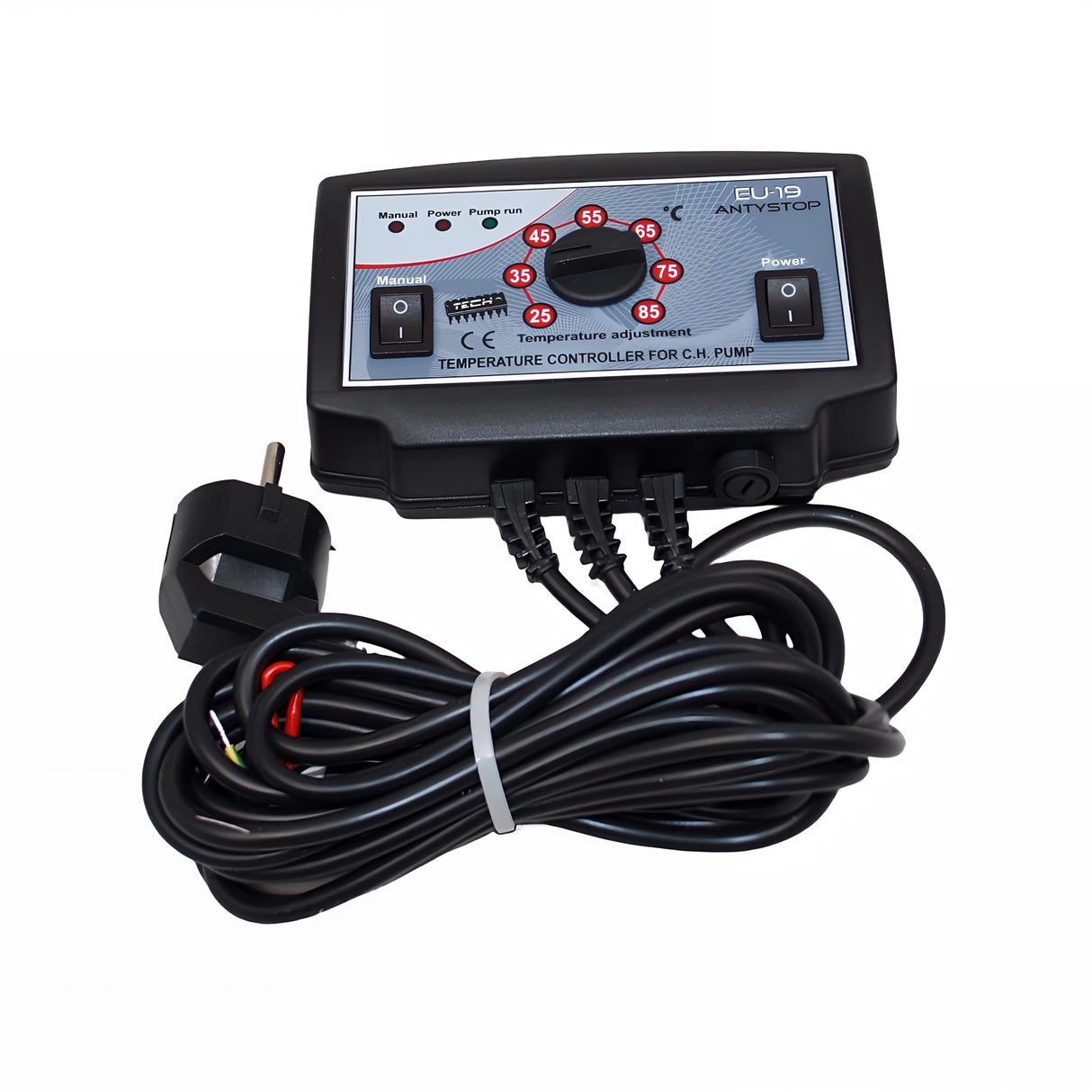 Techninio siurblio valdiklis ES-19 cirkuliacijos siurbliams