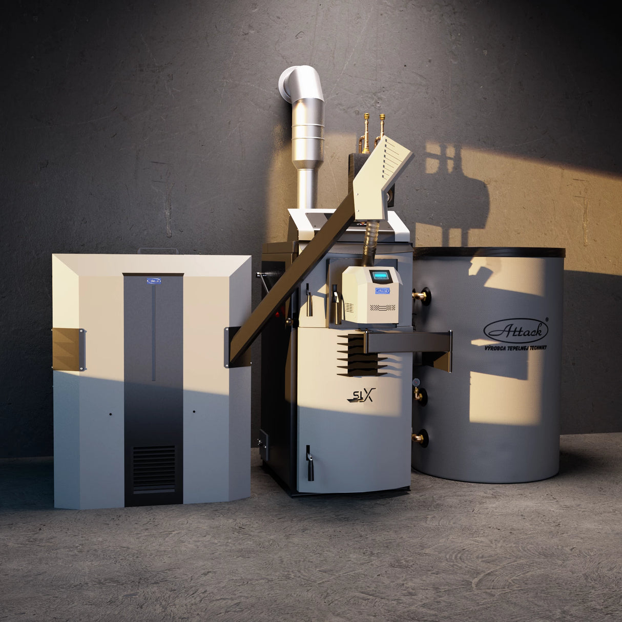 Attack SLX Combi Pellet 25 kW Plus