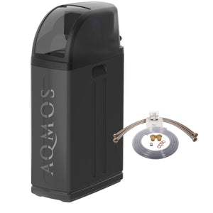 Vattenavhärdningsanläggning Aqmos R2D2-48 BLACK EDITION med anslutningsset 1 tum
