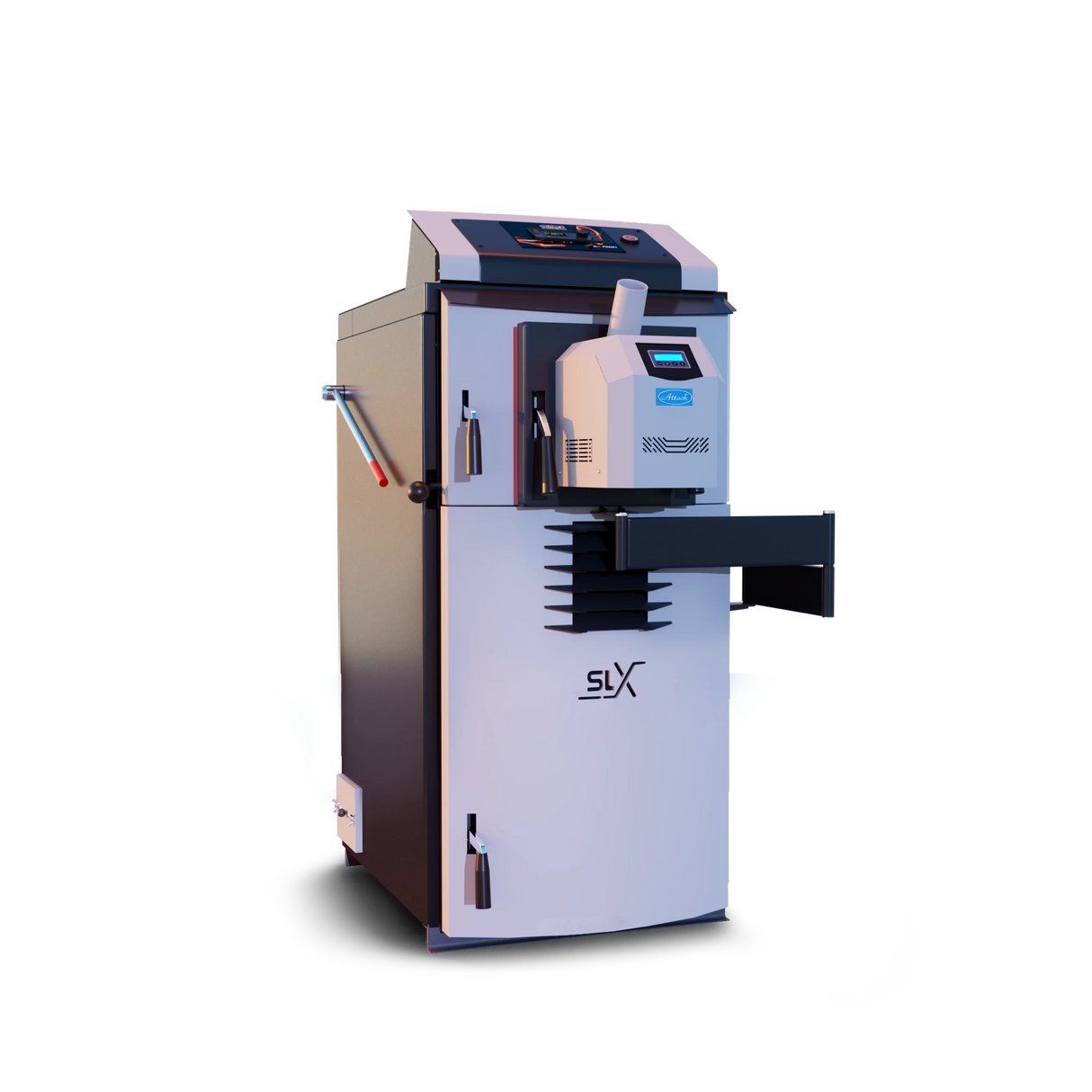 Λέβητας συνδυασμού Attack SLX 20 kW – ξύλο και πέλλετ – αποδοτικός & πολύχρηστος