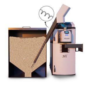 Λέβητας συνδυασμού Attack SLX 20 kW – ξύλο και πέλλετ – αποδοτικός & πολύχρηστος