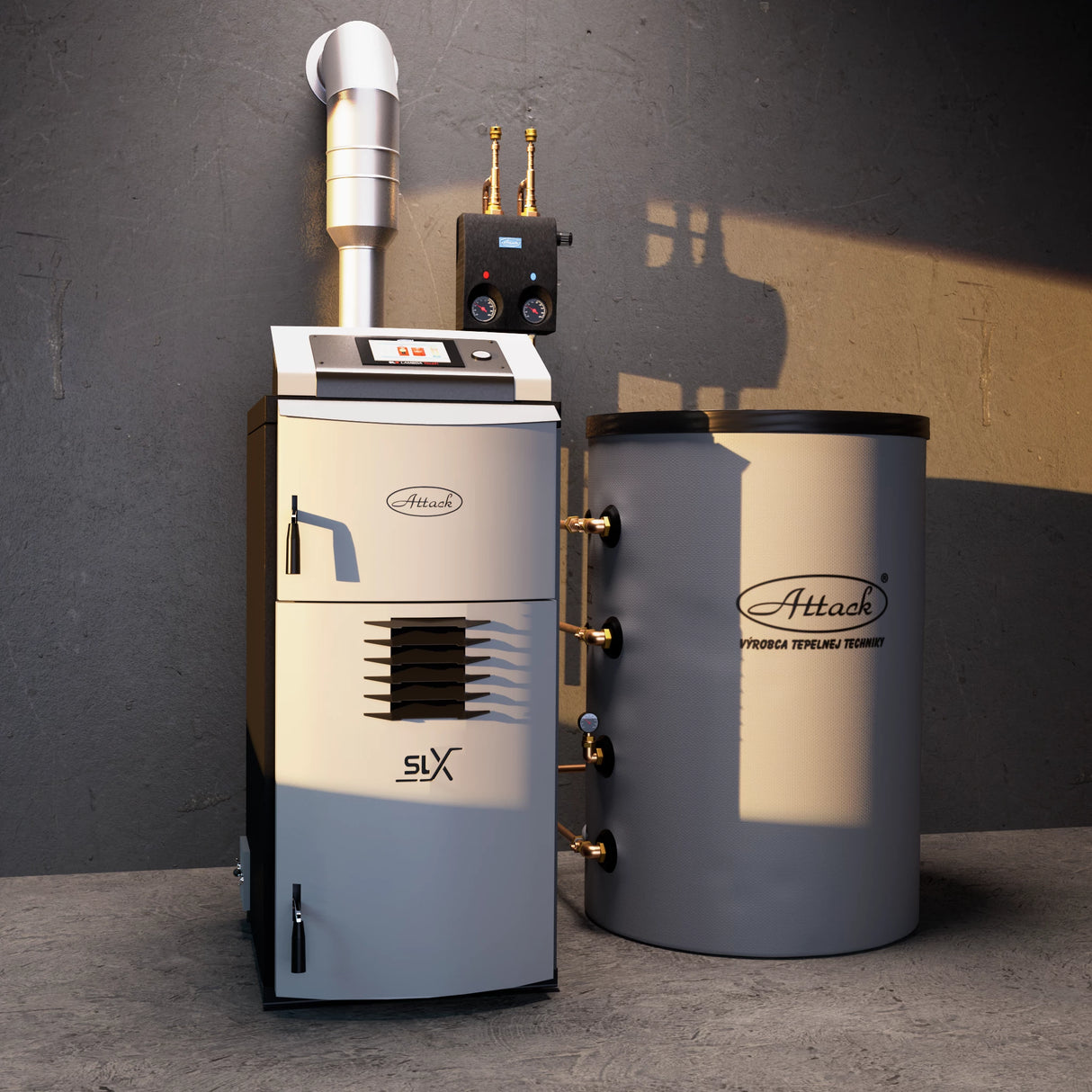 Gásaitheoir adhmaid 25 kW AttACK SLX 25 Lambda