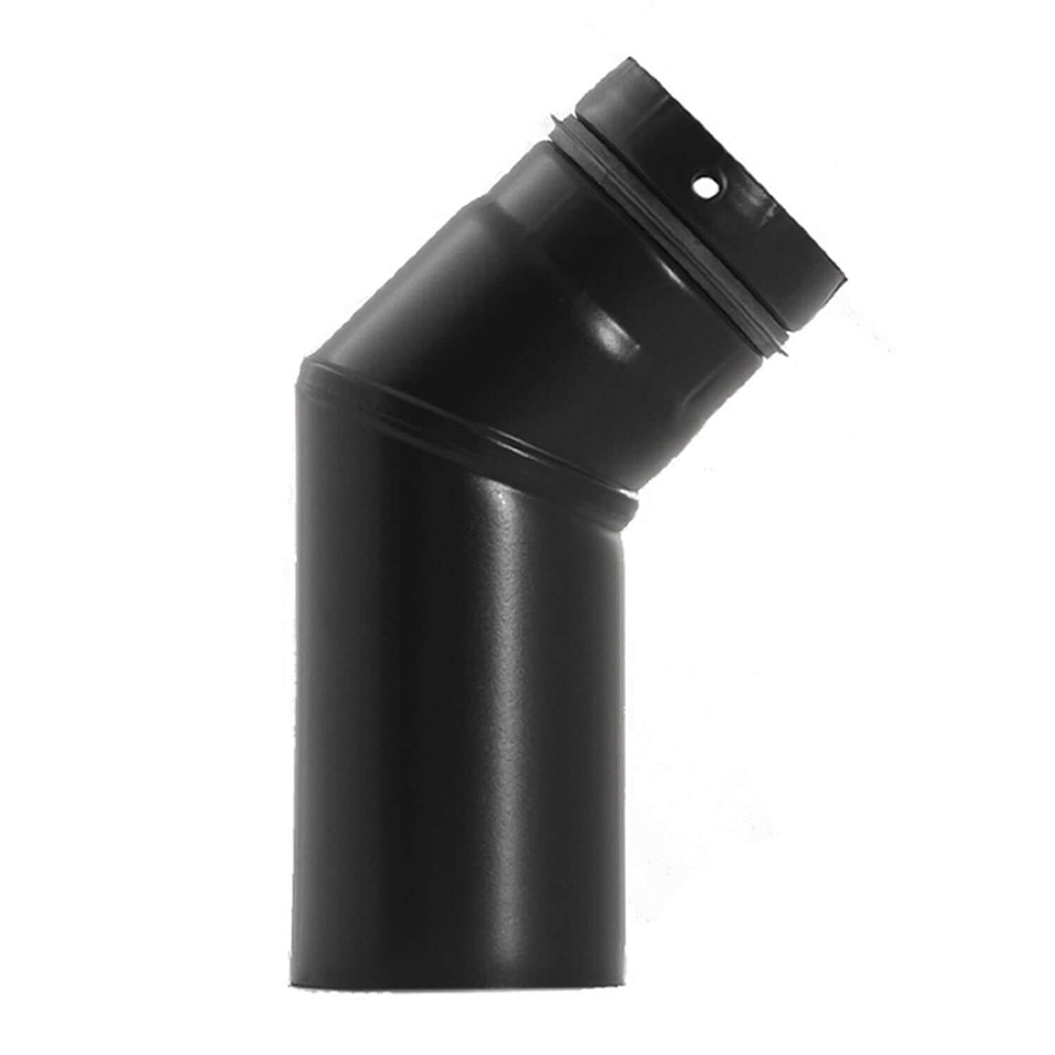Rauchrohr für Pelletöfen (Ø 80 mm) 🔥 flexibles Ofenrohr für Schornsteinanschluss, ideal für Pelletheizungen.