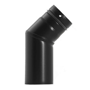 Rauchrohr für Pelletöfen (Ø 80 mm) 🔥 flexibles Ofenrohr für Schornsteinanschluss, ideal für Pelletheizungen.