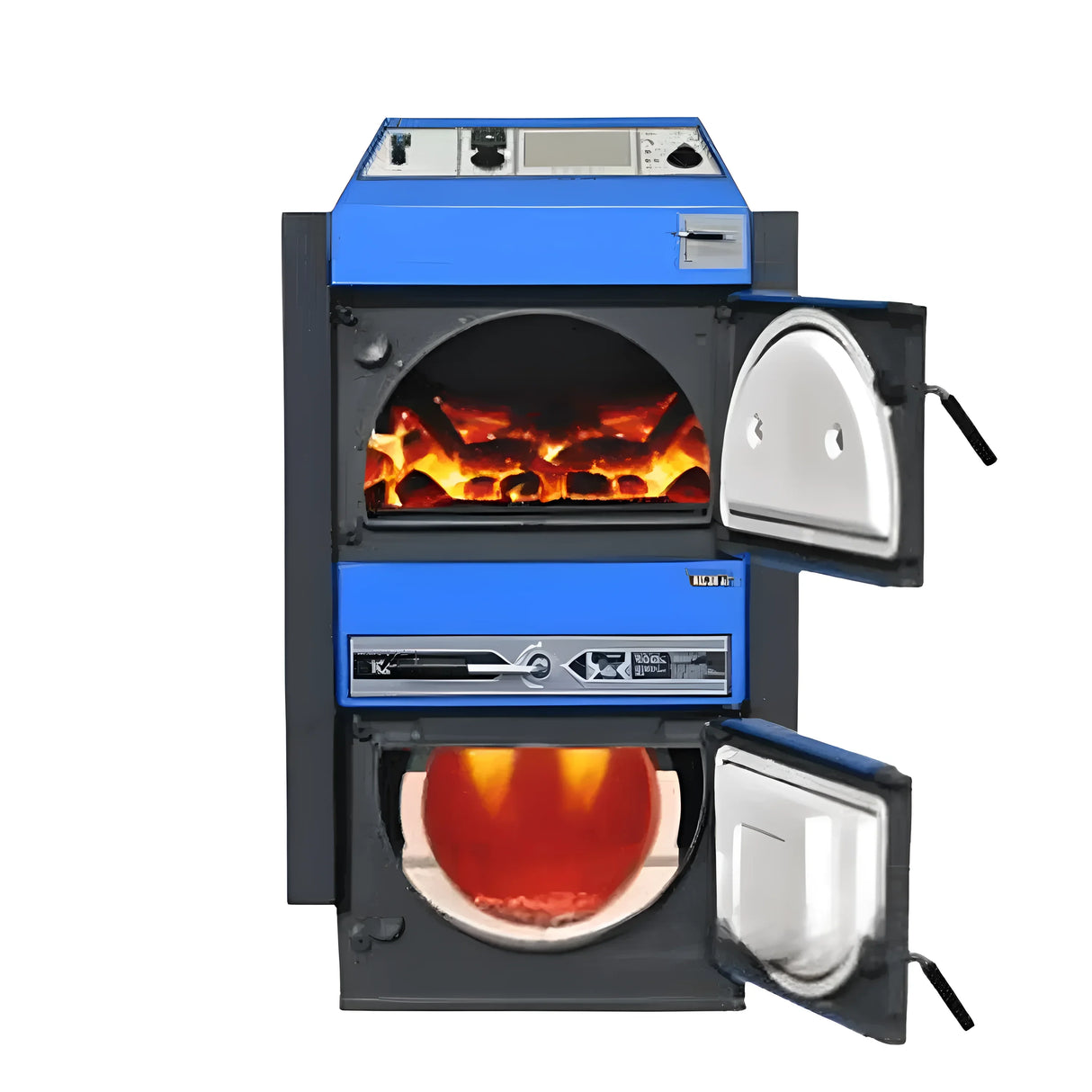 Kohlekessel Atmos KC16S – Effizienter Vergaserkessel für Kohle und Holz 🔥.