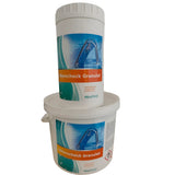 Chlor Schock Granulat schnelllöslich.