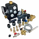 Anschlusspaket Attack DPX für Festbrennstoffkessel bis 35 kW.