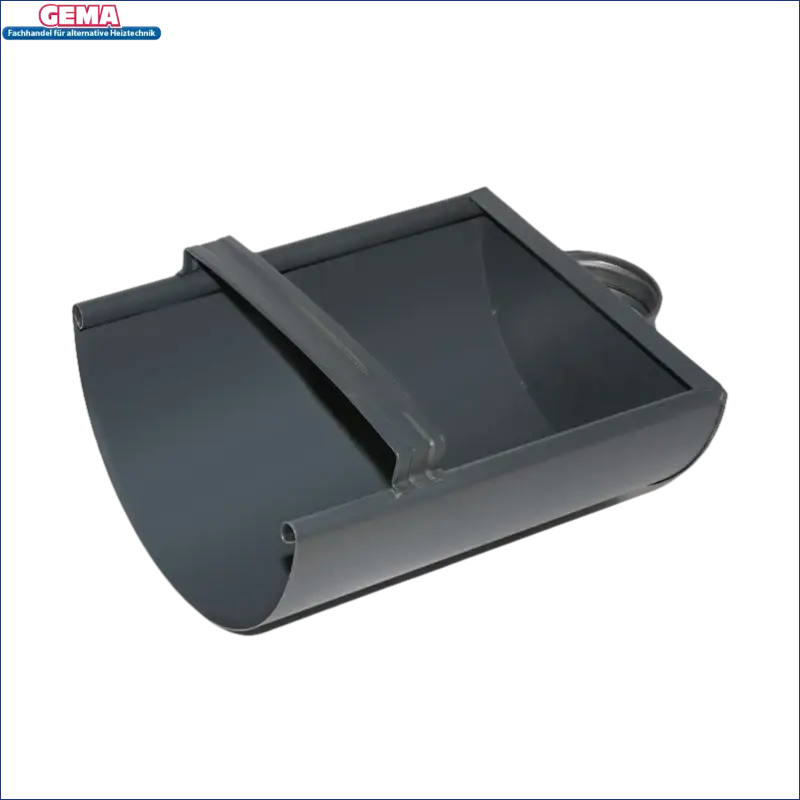 Graue Metallschaufel für Atmos Aschekasten Kugelraum 310mm C20S