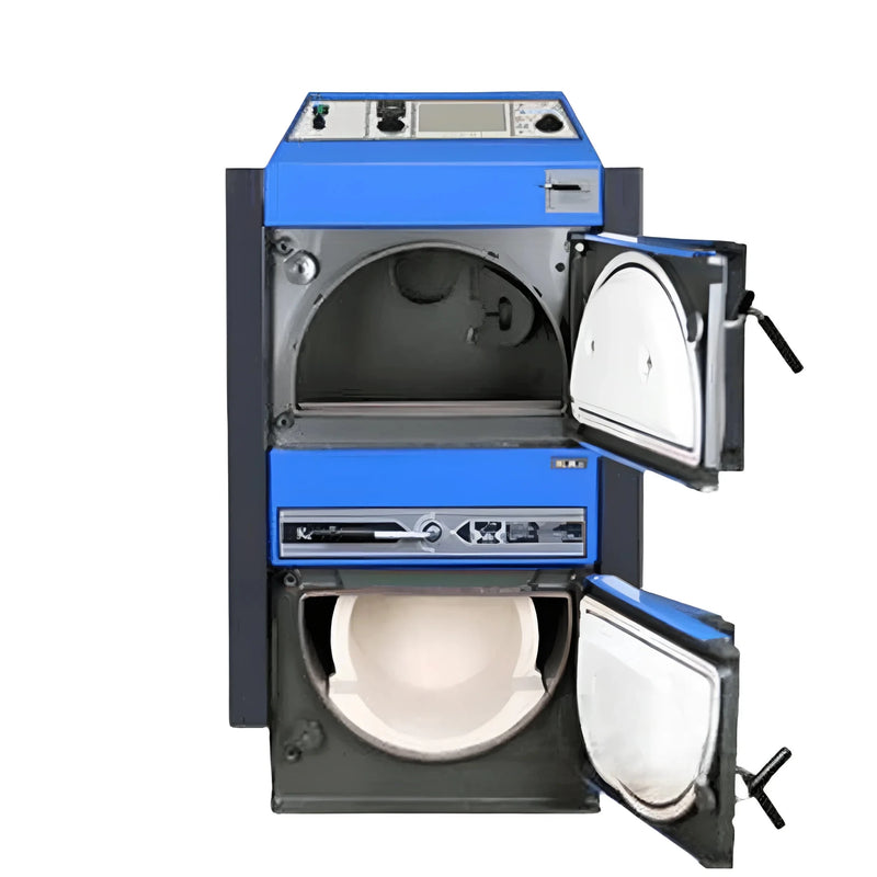 ATMOS KC 35 S ogļu gāzifikācijas katls 35 kW – apkures katls brūnogļu briketēm - GEMA veikals