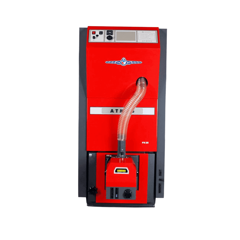 Atmos PX10 Pelletskittel 10 kW med inbyggd pelletsbehållare - GEMA Shop