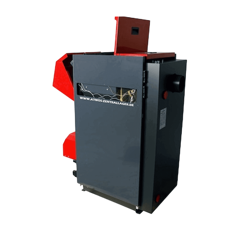 Atmos PX10 Pelletpanna 10 kW med inbyggd pelletbehållare - GEMA Shop