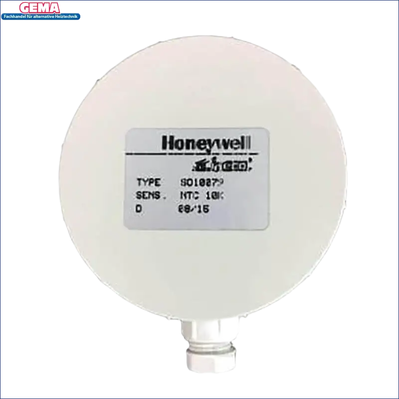 Runden, weißer Honeywell Außenfühler für Außentemperatur SO10079U bei Viadrus K4 Gasthermen