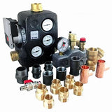 Thermoflux Pelling Eco Anschlusspaket ohne Scheitholzrost.