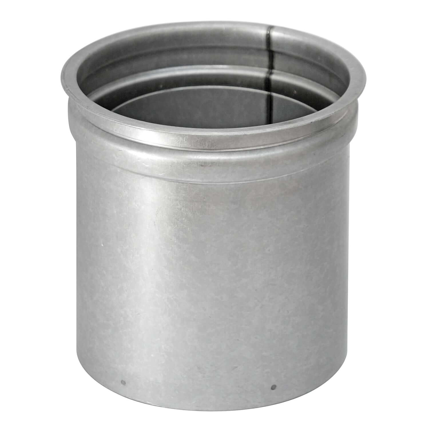 Rauchrohr für Pelletöfen aus Stahl, Ø 80 mm, ideal für den Anschluss an den Schornstein. 🔥