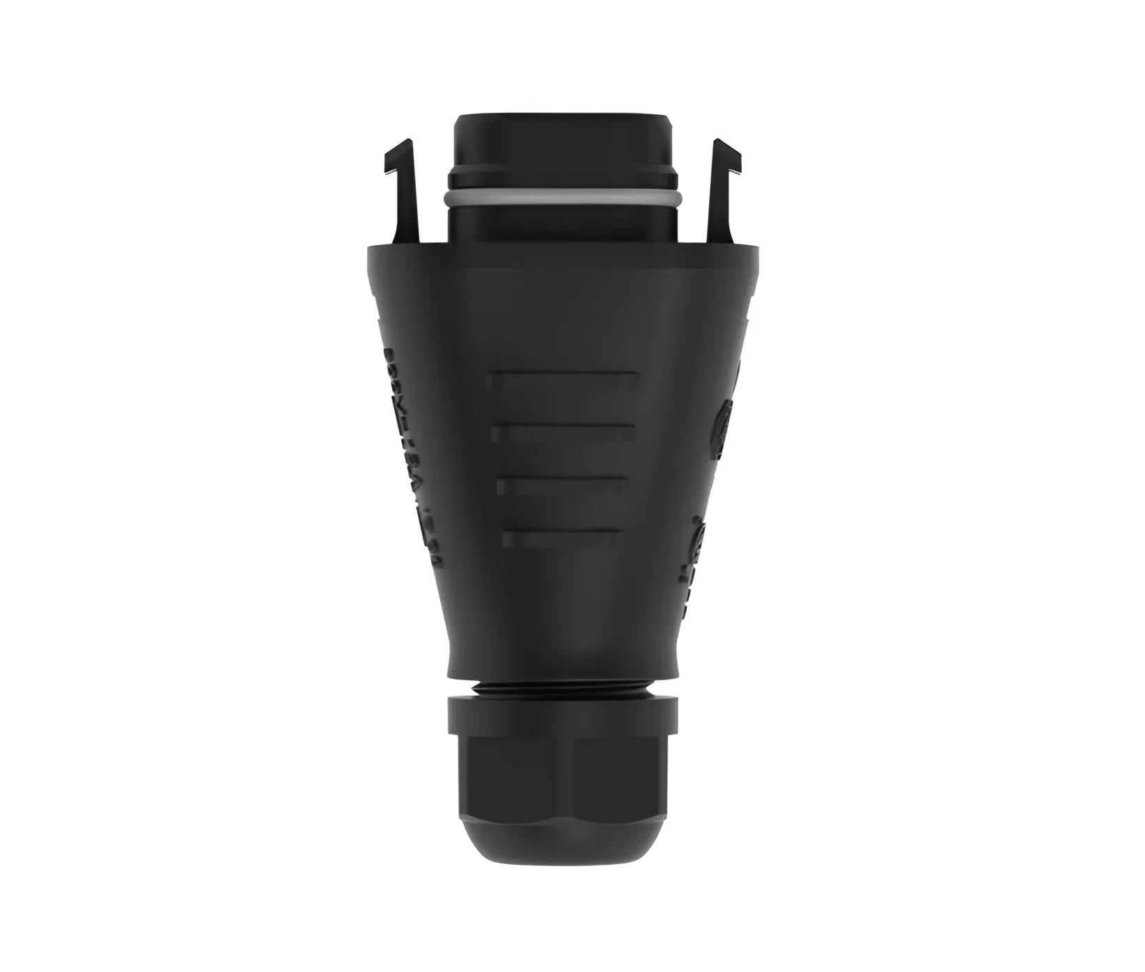 Schwarzer plastischer Steckdose Kabel Adapter für Field Connector von Hoymiles