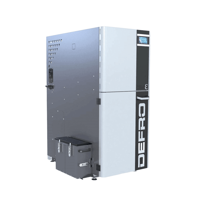 Defro Epsilon F 10 kW Pelletkessel mit autom. WT - Reinigung und Ascheaustragung - GEMA Shop