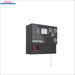 Defro Bedienfeld mit Display und Steuerung für 12 kW Scheitholzkessel, intuitives Design für einfache Nutzung.