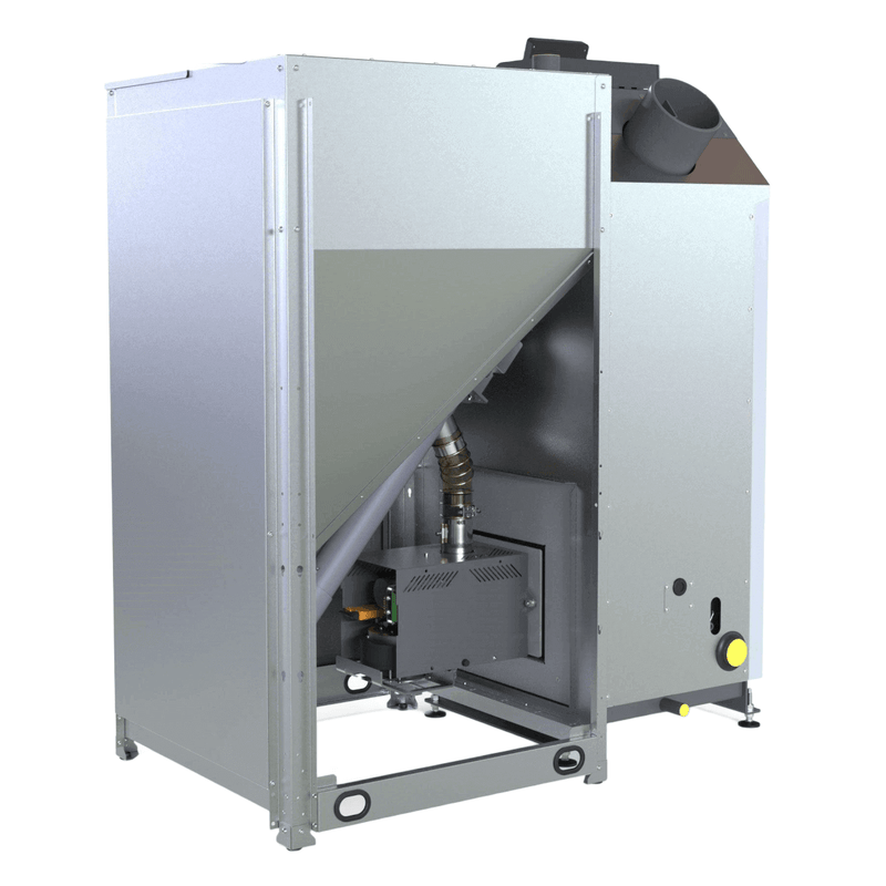 Defro Komfort Ekopell 25 kW med vedfunktion - GEMA Shop
