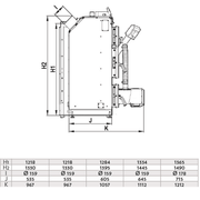 Defro Komfort Ekopell 25 kW med vedfunktion - GEMA Shop