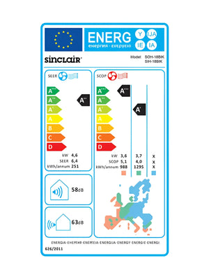 Keyon Split-Klimaanlage YAA1FB6 mit Frostschutz Funktion.