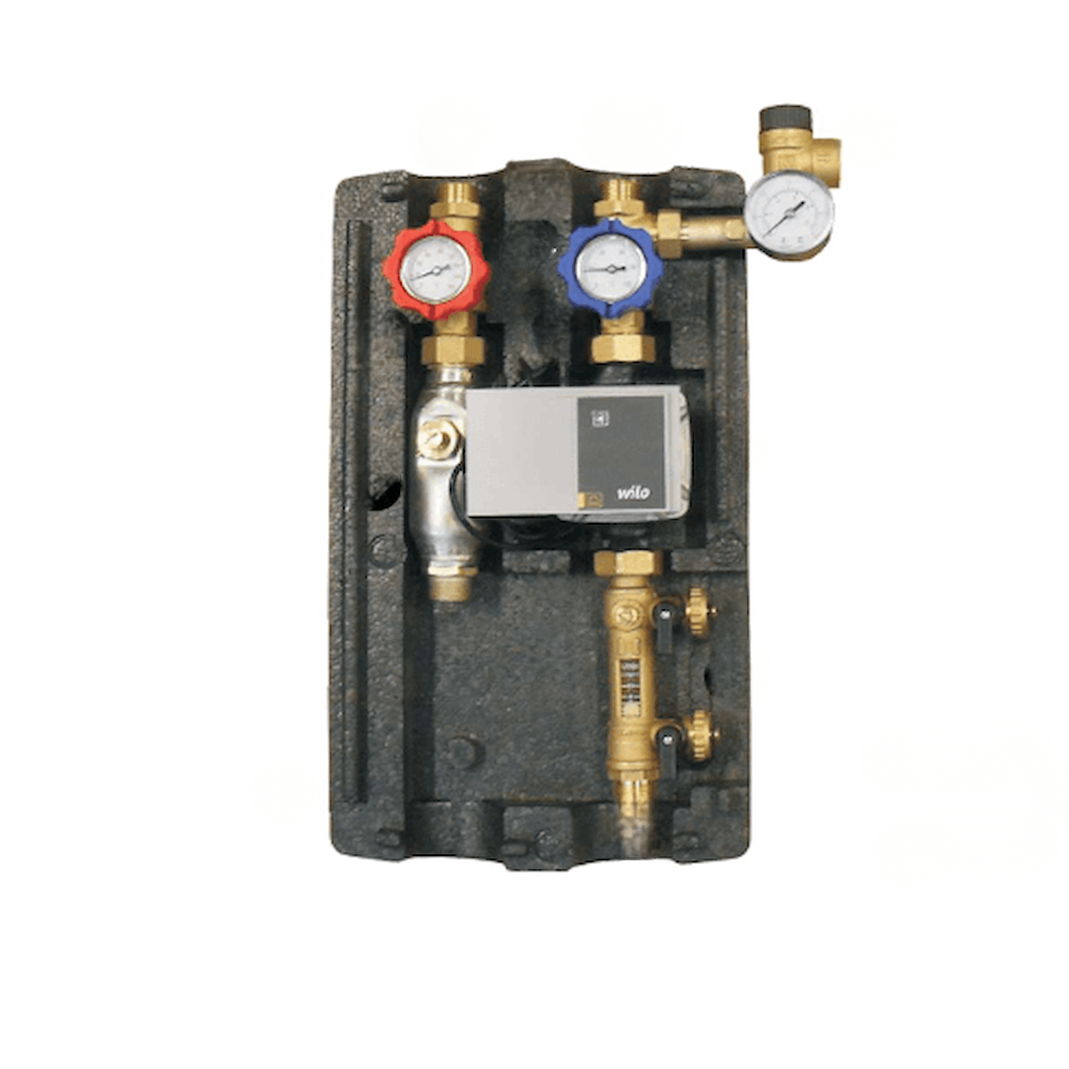 Sunex 🌞 Solarstation GPS Hydra PWM mit Durchflussmesser für effiziente Heizsysteme 💧 und Regelung.