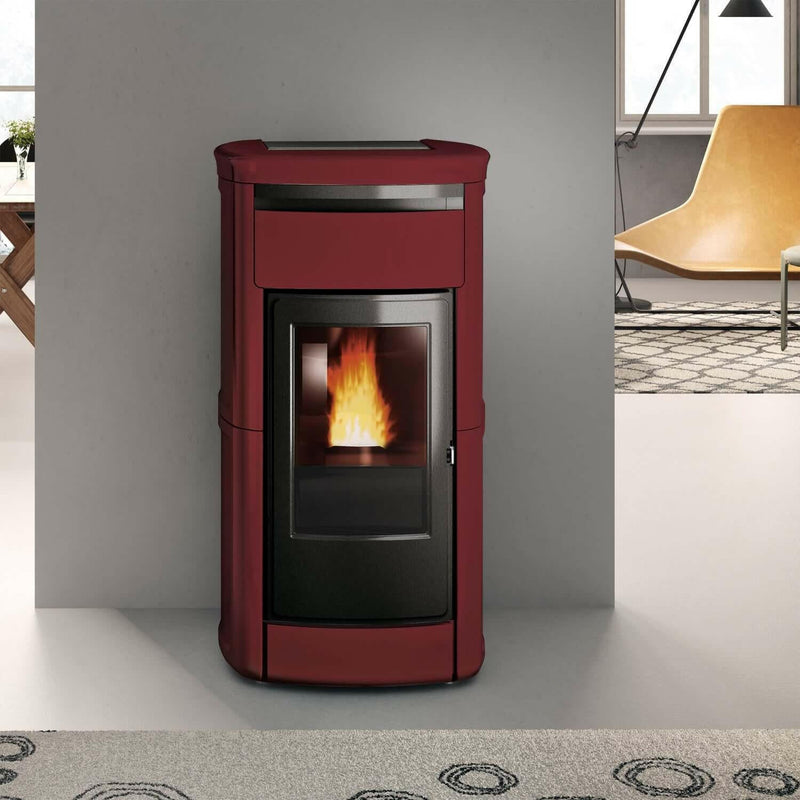 Edilkamin Kira2 H 22 Up – vattenburen pelletkamin - GEMA Shop