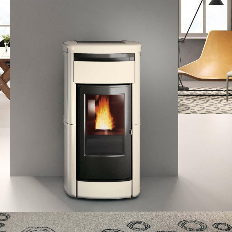 Edilkamin Kira2 H 22 Up – vattenburen pelletkamin - GEMA Shop
