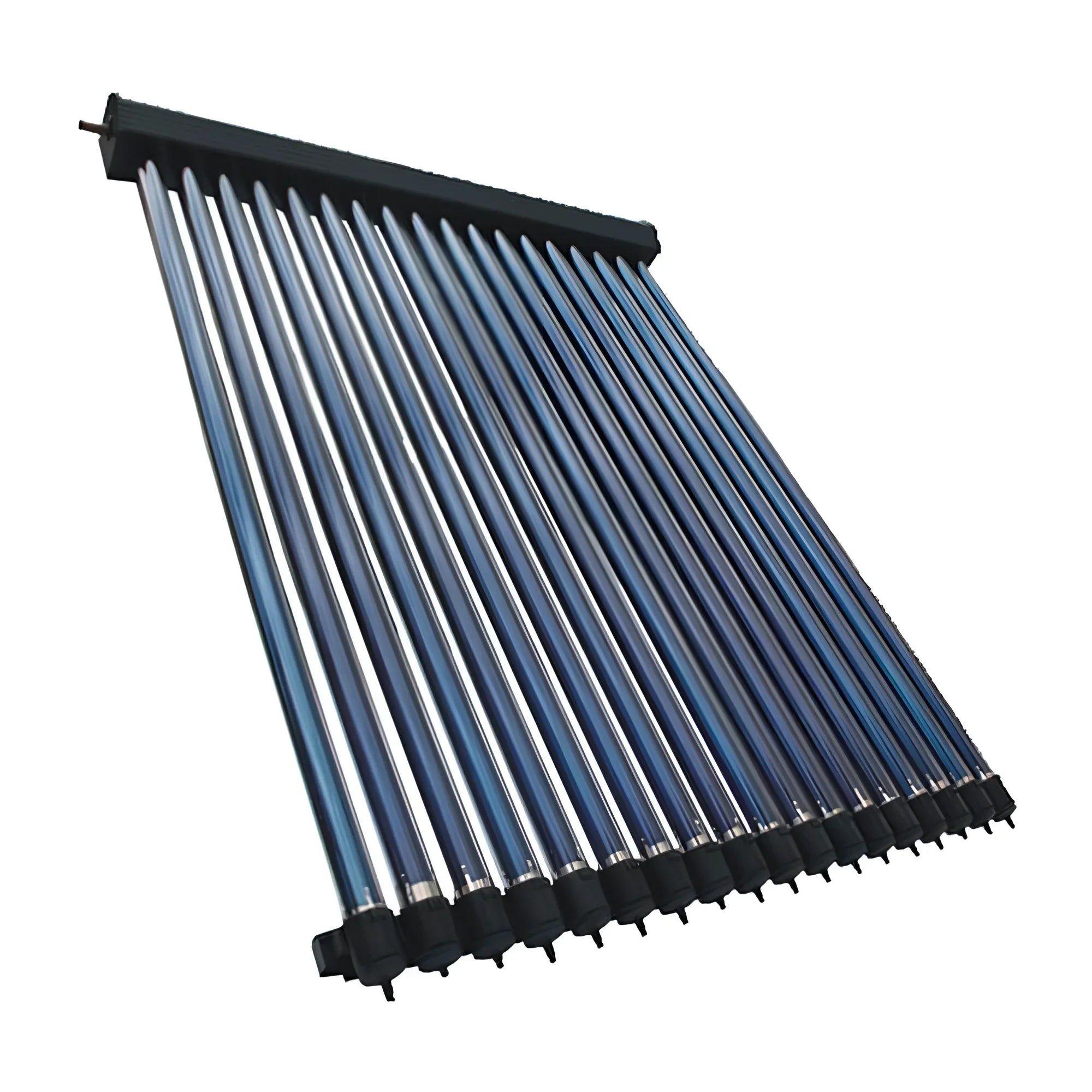 Evacuierte Röhrenkollektoren für effiziente Solarthermie-Installation