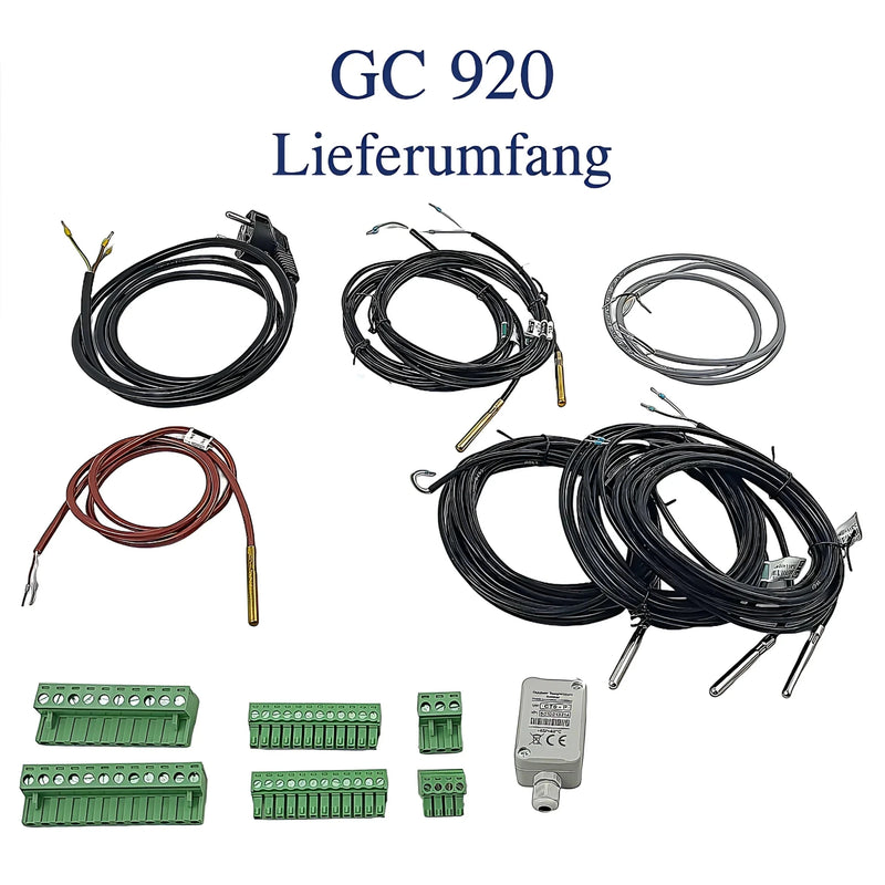 Gema Control 920 väderstyrd värmereglering set med ecoNET300 fjärråtkomst - GEMA Shop