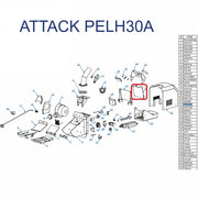 H30951B Styr- & kraftelektronik för ATTACK DPX Combi Pellet 25/30/35, PELH30A & PELHB25 - GEMA Shop