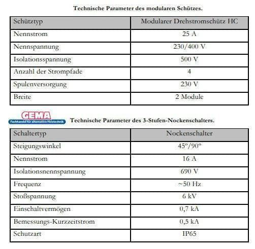 swift
Värmestav 9 kW med justerbar värmepatron - GEMA Shop