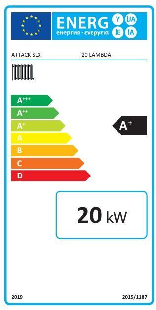 Träförgasare Attack SLX Lambda Touch 20 kW – Effektiv, modern - GEMA Shop