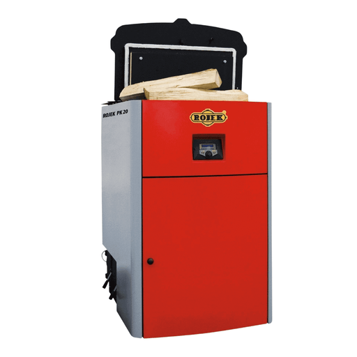 Holzvergaser ROJEK PK BIO 20 kW – Effektiv panna för vedeldning 🌳🔥 - GEMA Shop