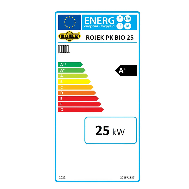 Träförgasare ROJEK PK BIO 25 kW - Effektiv panna för ved 🔥 - GEMA Shop