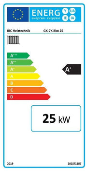 IBC träförgasningspanna GK - 7k - öko 25 kW – Effektiv uppvärmning 🌱🔥 Gjutjärn - GEMA Shop